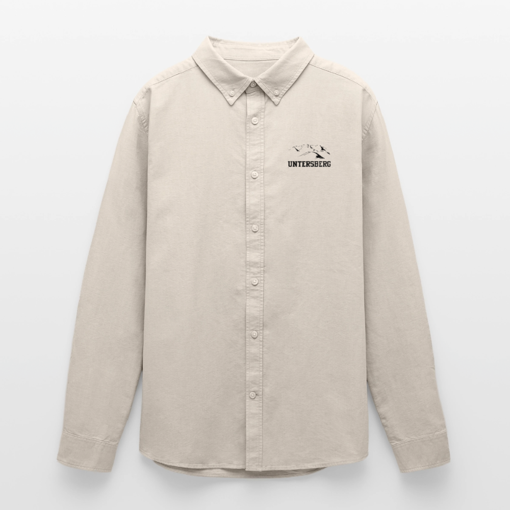 Männer Oxford Untersberg Hemd - Beige