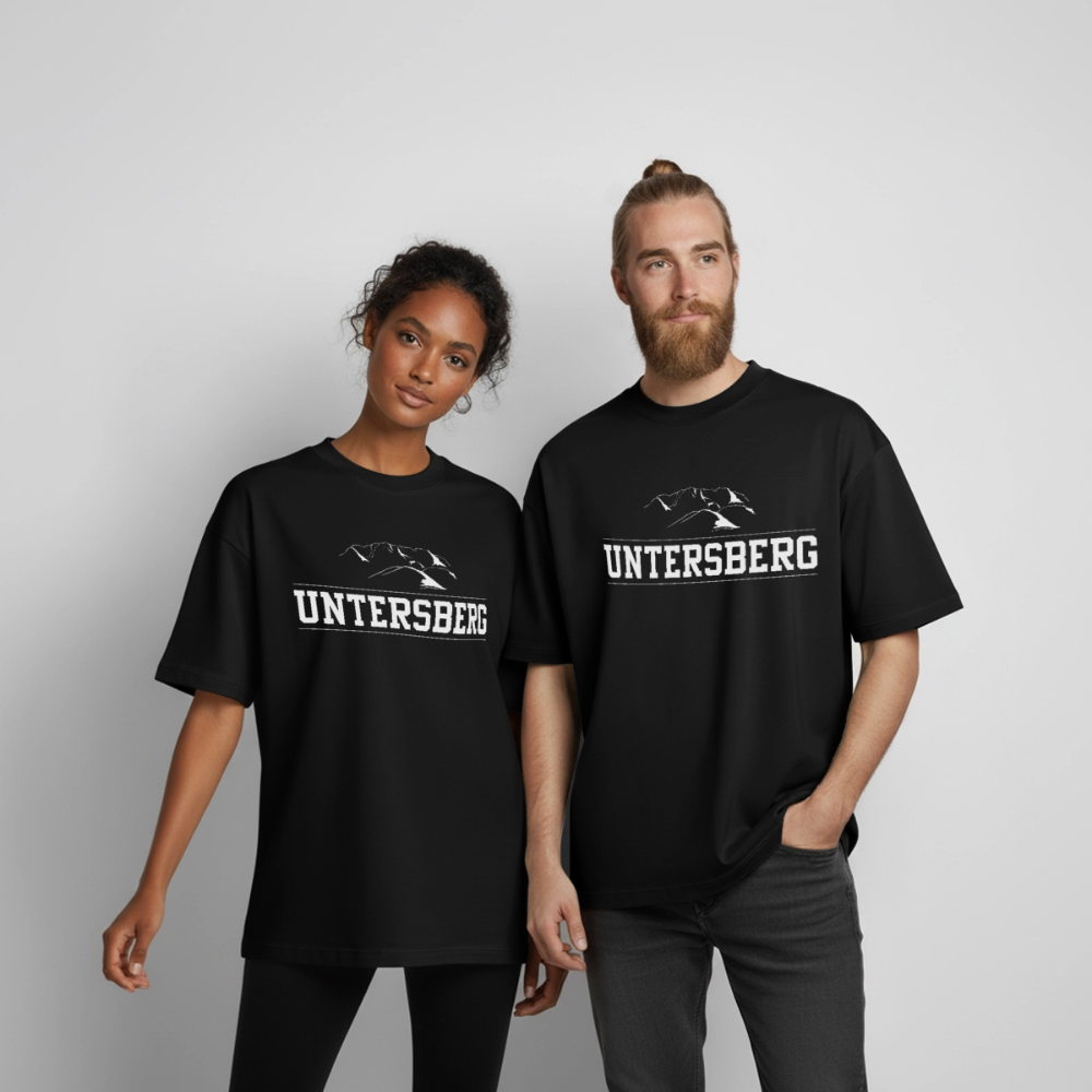 Heavyweight Unisex Boxy T-Shirt von stanley/stella - Schwarz