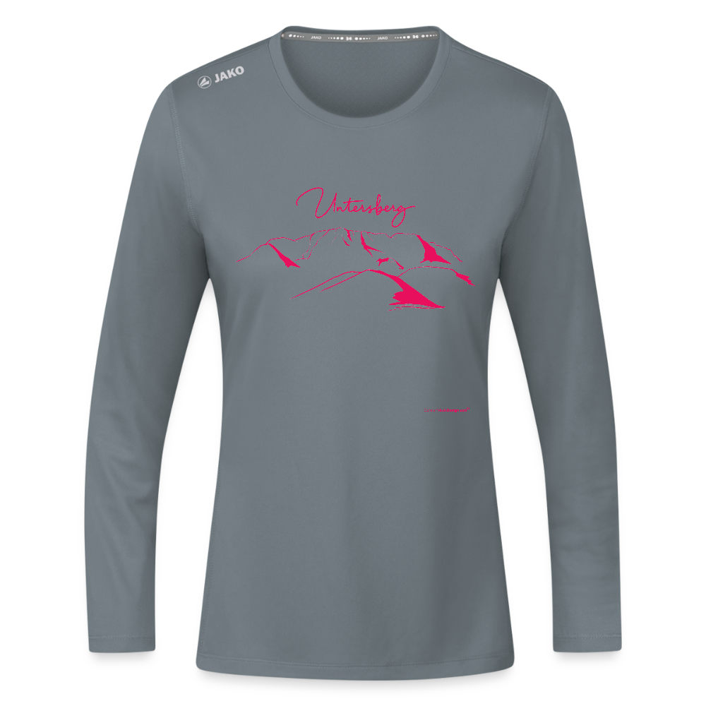 JAKO Frauen Longsleeve Run 2.0 - Grau