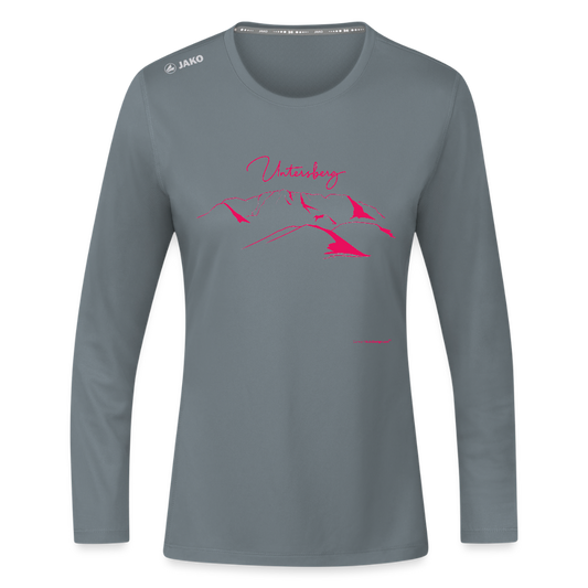 JAKO Frauen Longsleeve Run 2.0 - Grau