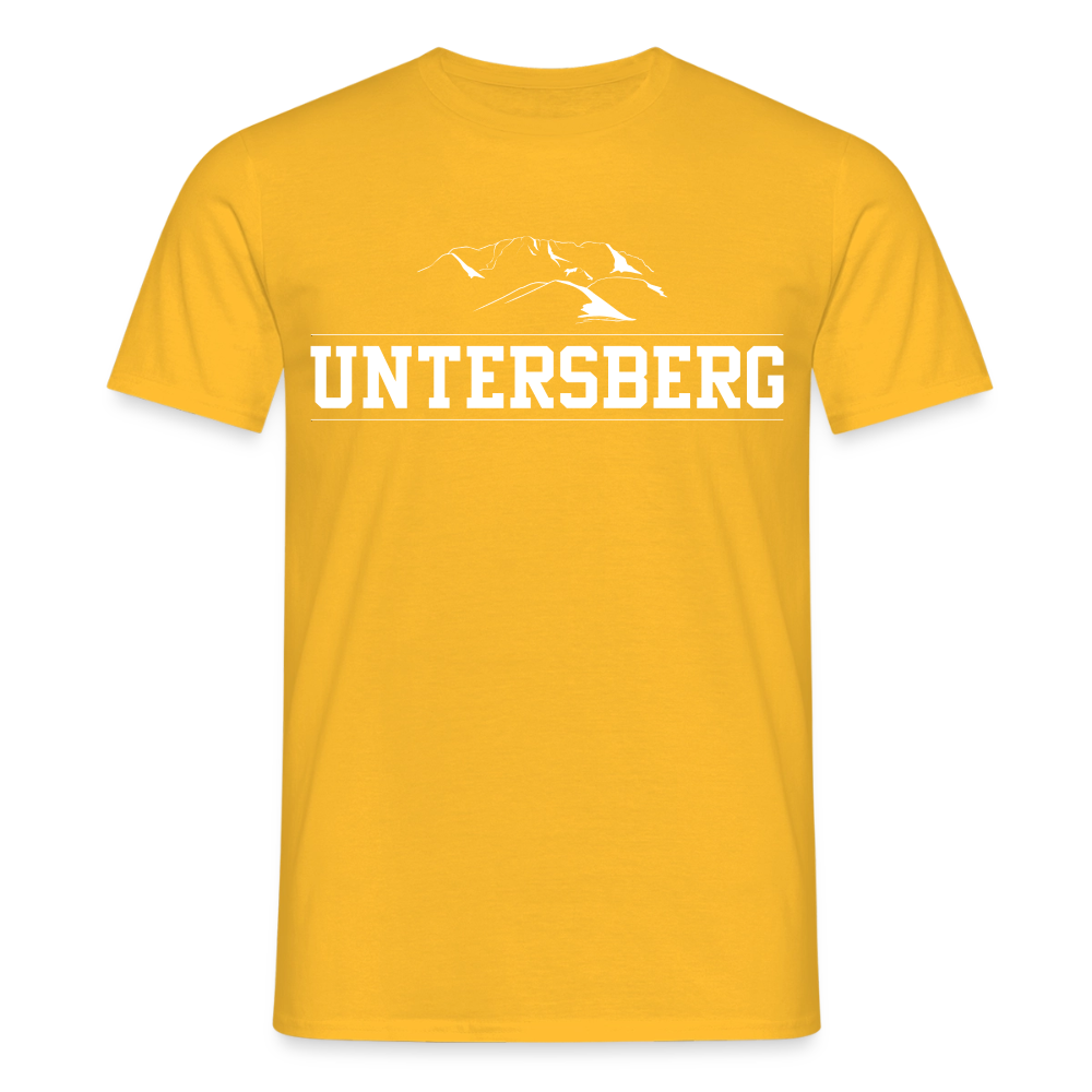 Männer Untersberg T-Shirt - Gelb