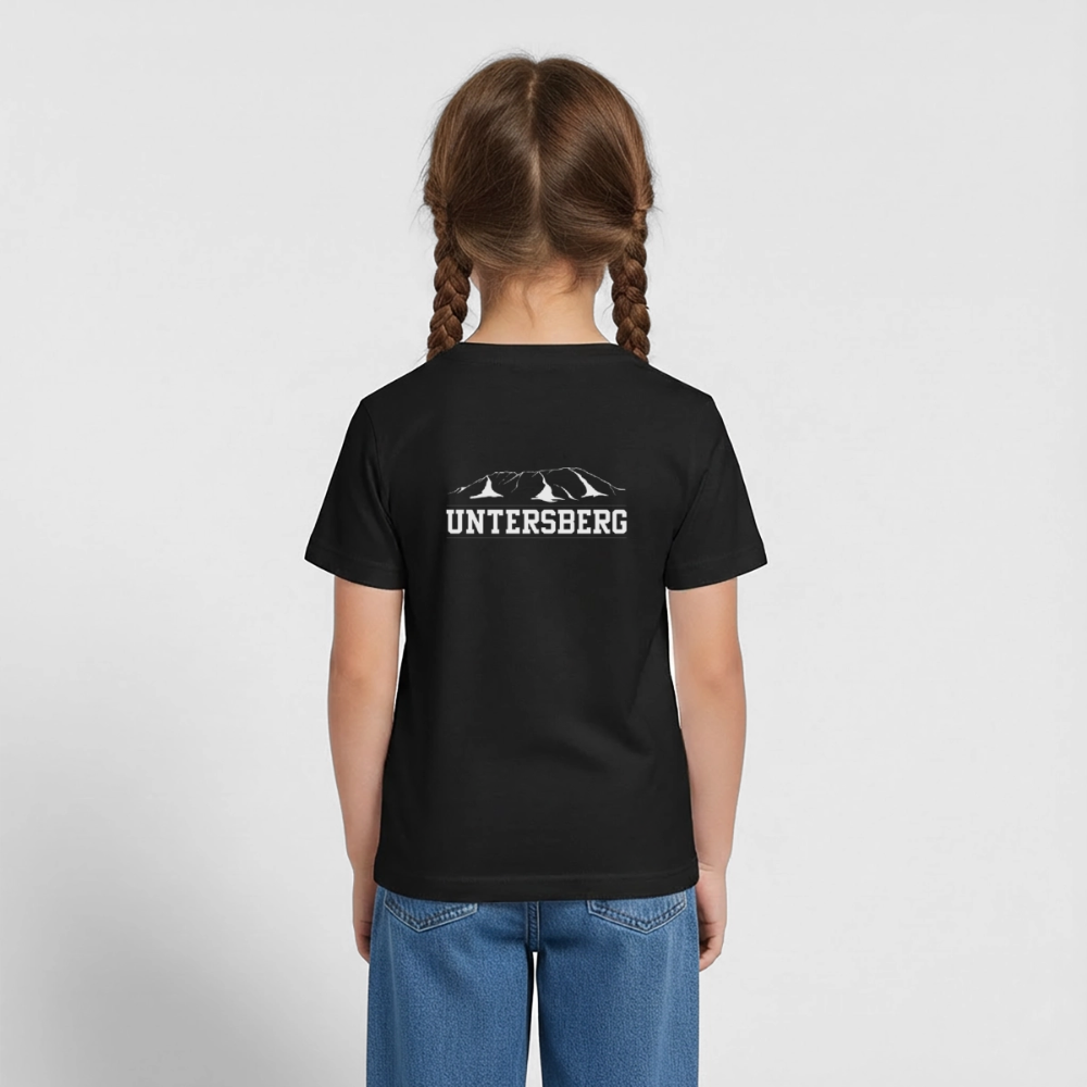 Kinder Untersberg T-Shirt von Russell - Schwarz