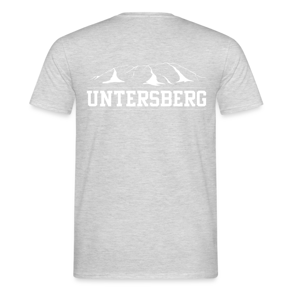 Männer Untersberg T-Shirt - Grau meliert
