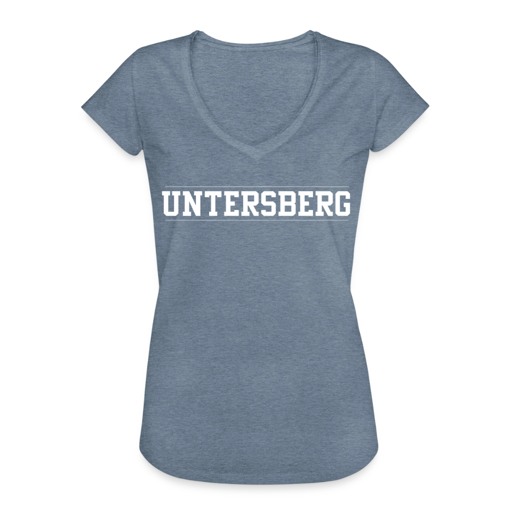 Frauen Vintage Untersberg T-Shirt - Vintage Denim