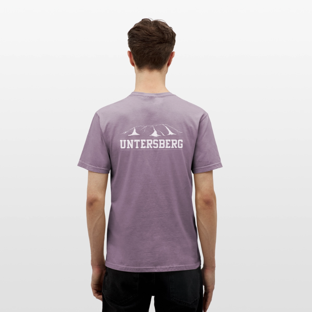 Männer Untersberg T-Shirt - Lilagrau 