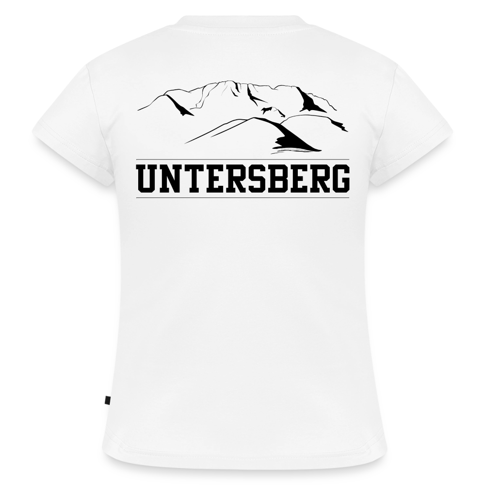 SLIM FIT Frauen Organic T-Shirt Stretch - Weiß