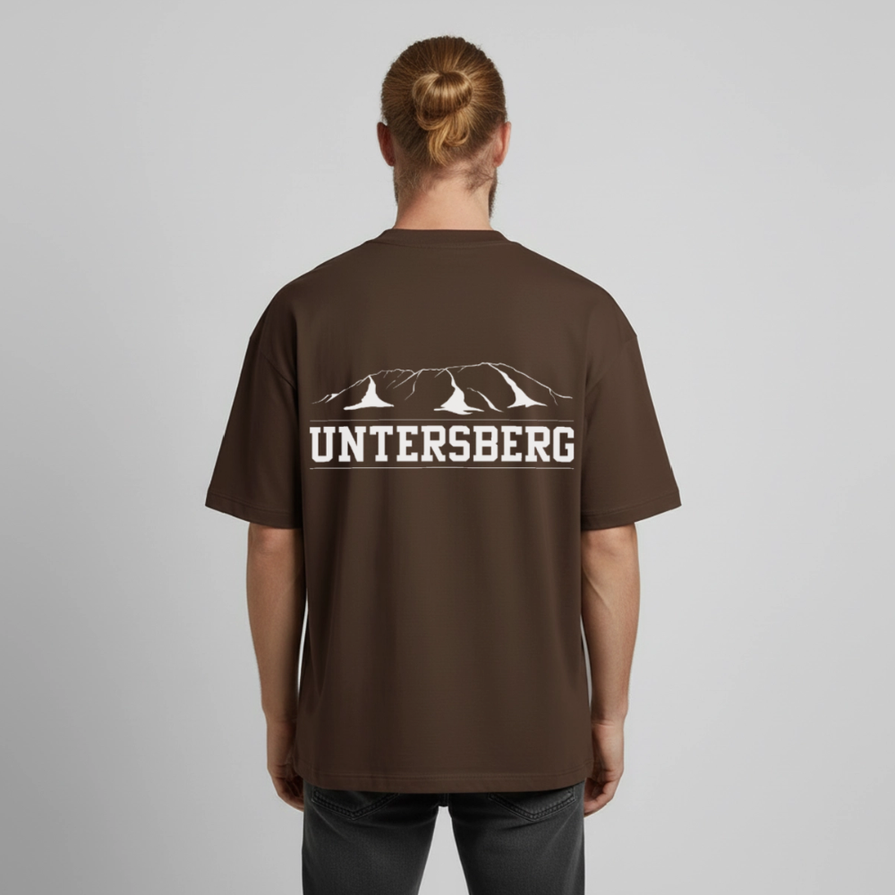 Heavyweight Unisex Boxy T-Shirt von stanley/stella - Dunkelbraun