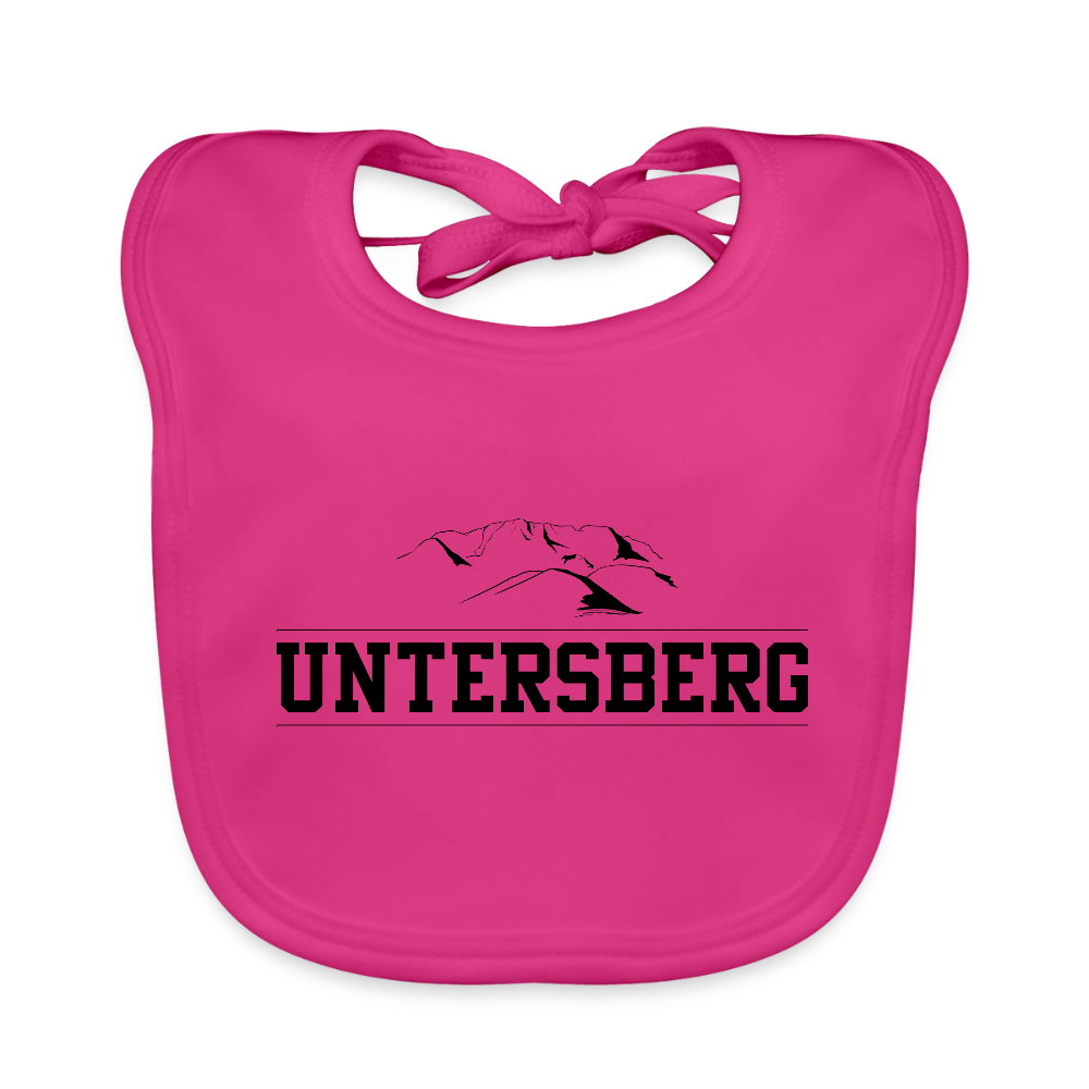 Baby Bio-Lätzchen Untersberg - Fuchsia