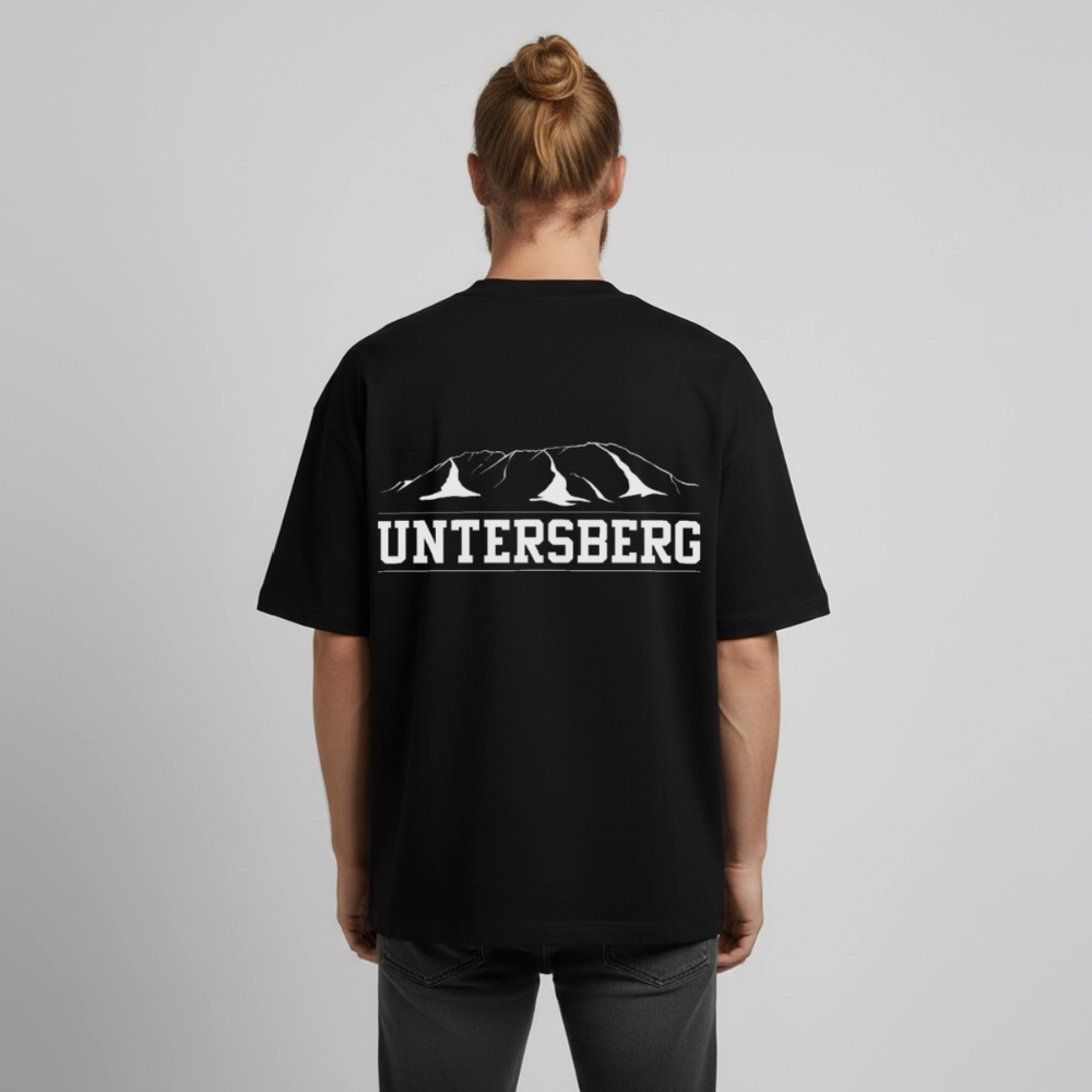 Heavyweight Unisex Boxy T-Shirt von stanley/stella - Schwarz