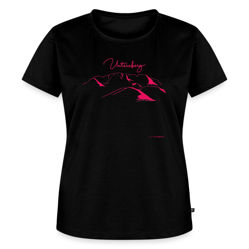 Untersberg Frauen Premium T-Shirt vers. Farben Pink - Schwarz