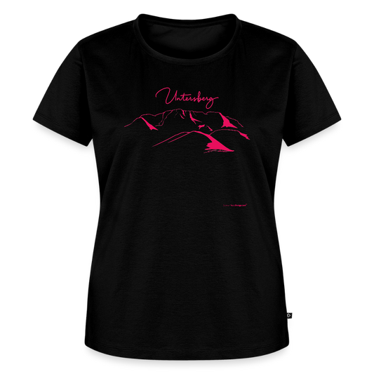 Untersberg Frauen Premium T-Shirt vers. Farben Pink - Schwarz