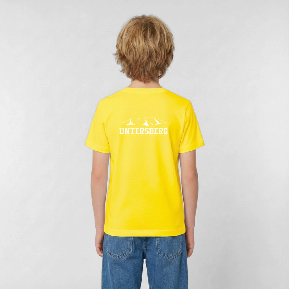 Kinder Untersberg T-Shirt von Russell - Gelb