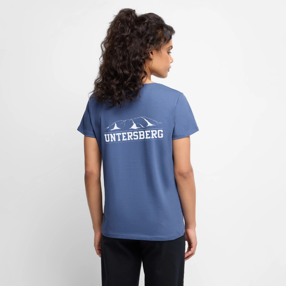 Frauen Premium T-Shirt - Taubenblau