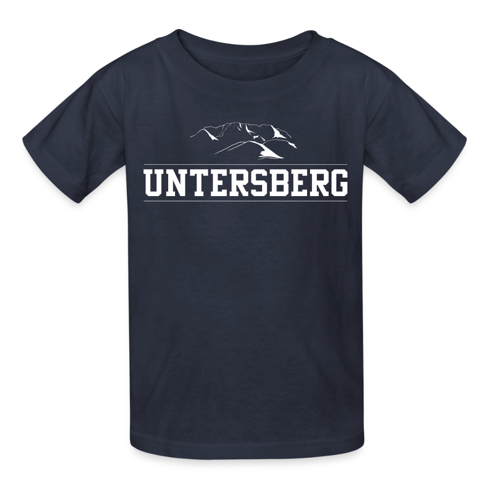 Kinder Untersberg T-Shirt von Russell - Navy