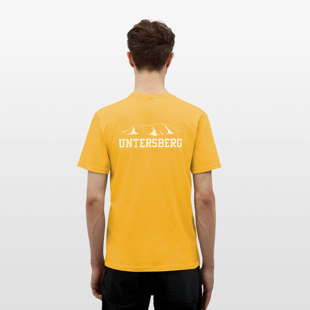 Männer Untersberg T-Shirt - Gelb