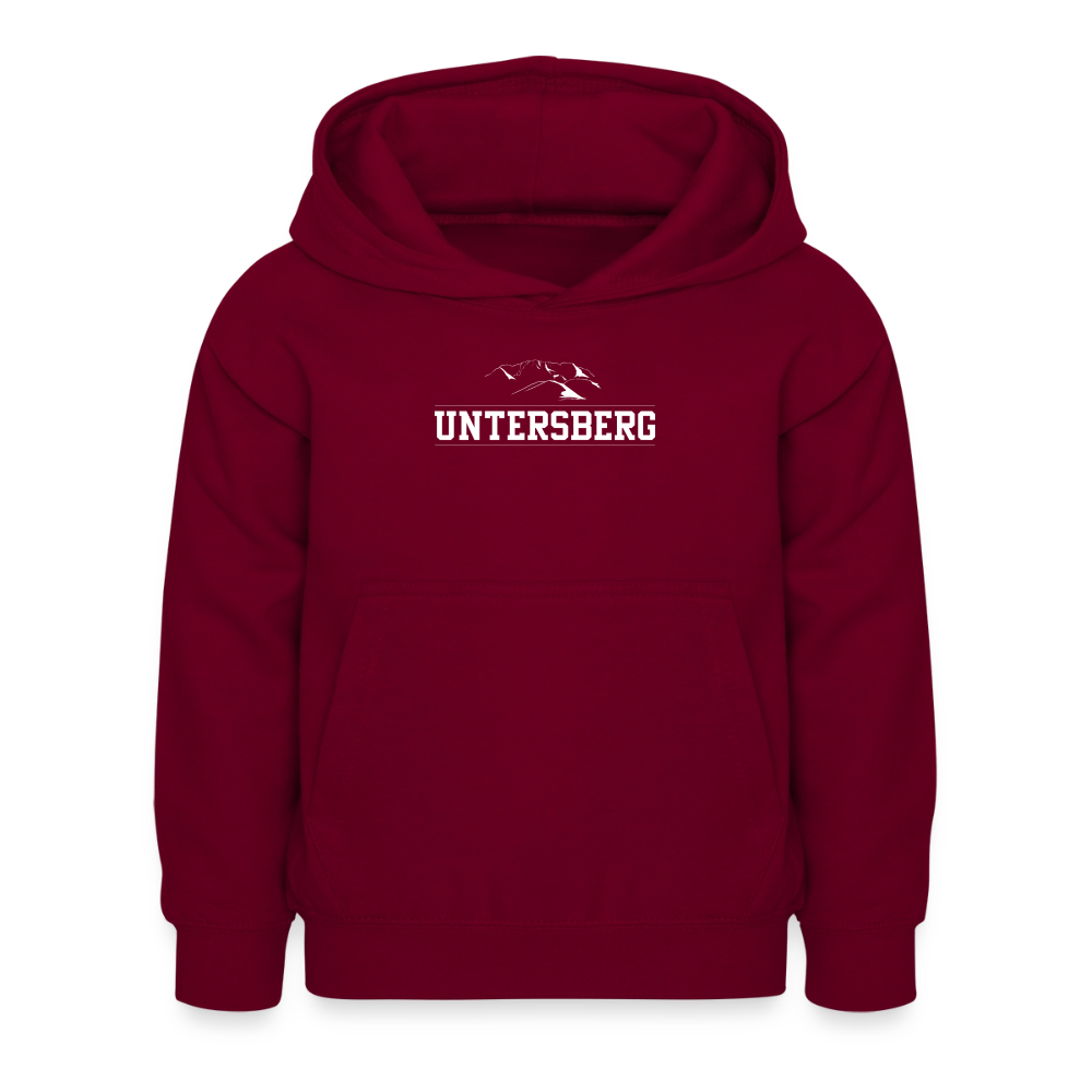 Kinder Untersberg Hoodie - Bordeaux