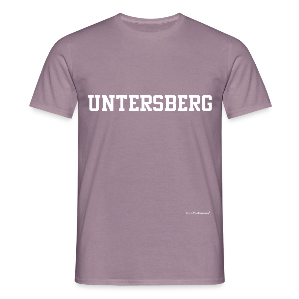 Männer Untersberg T-Shirt - Lilagrau 