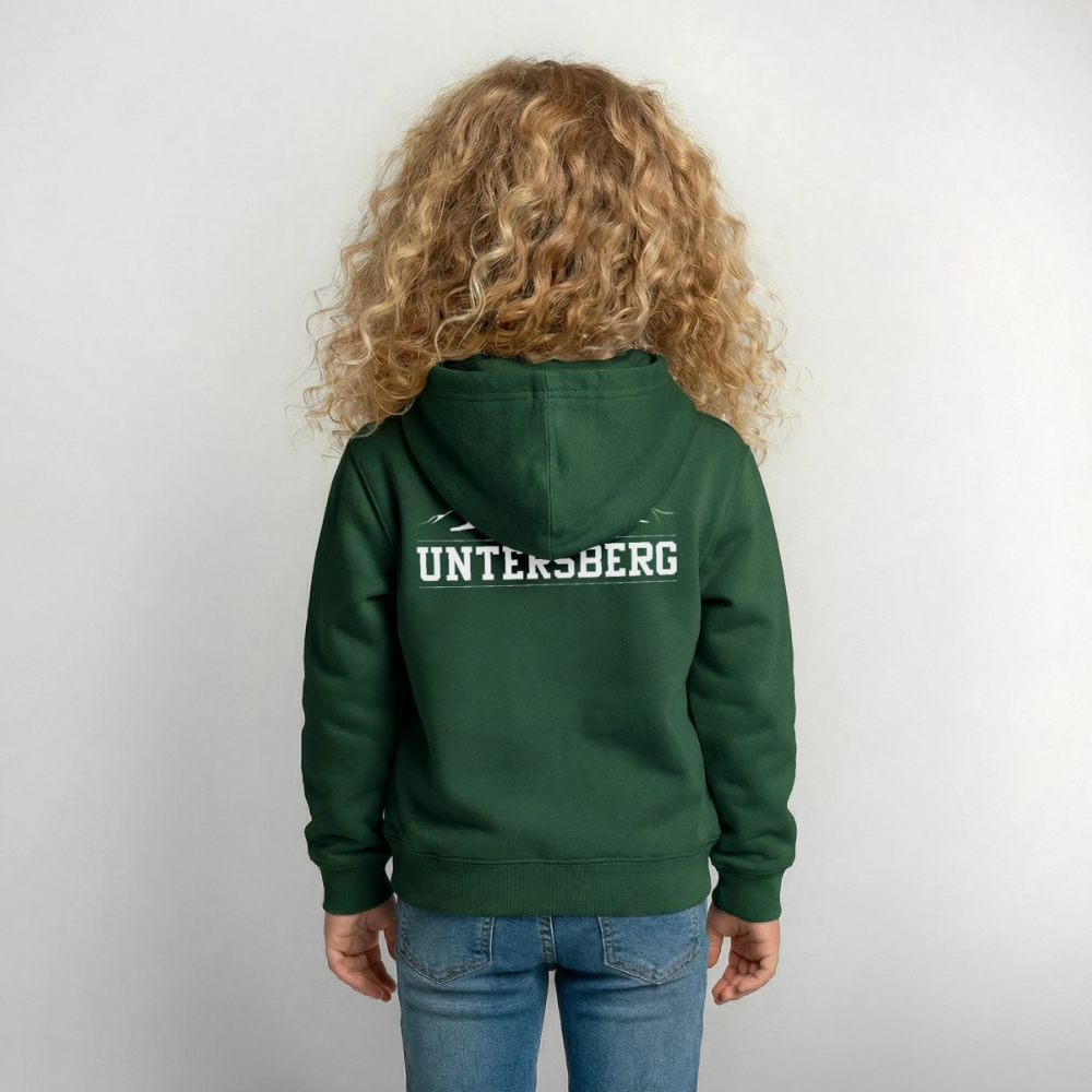 Kinder Untersberg Hoodie - Flaschengrün