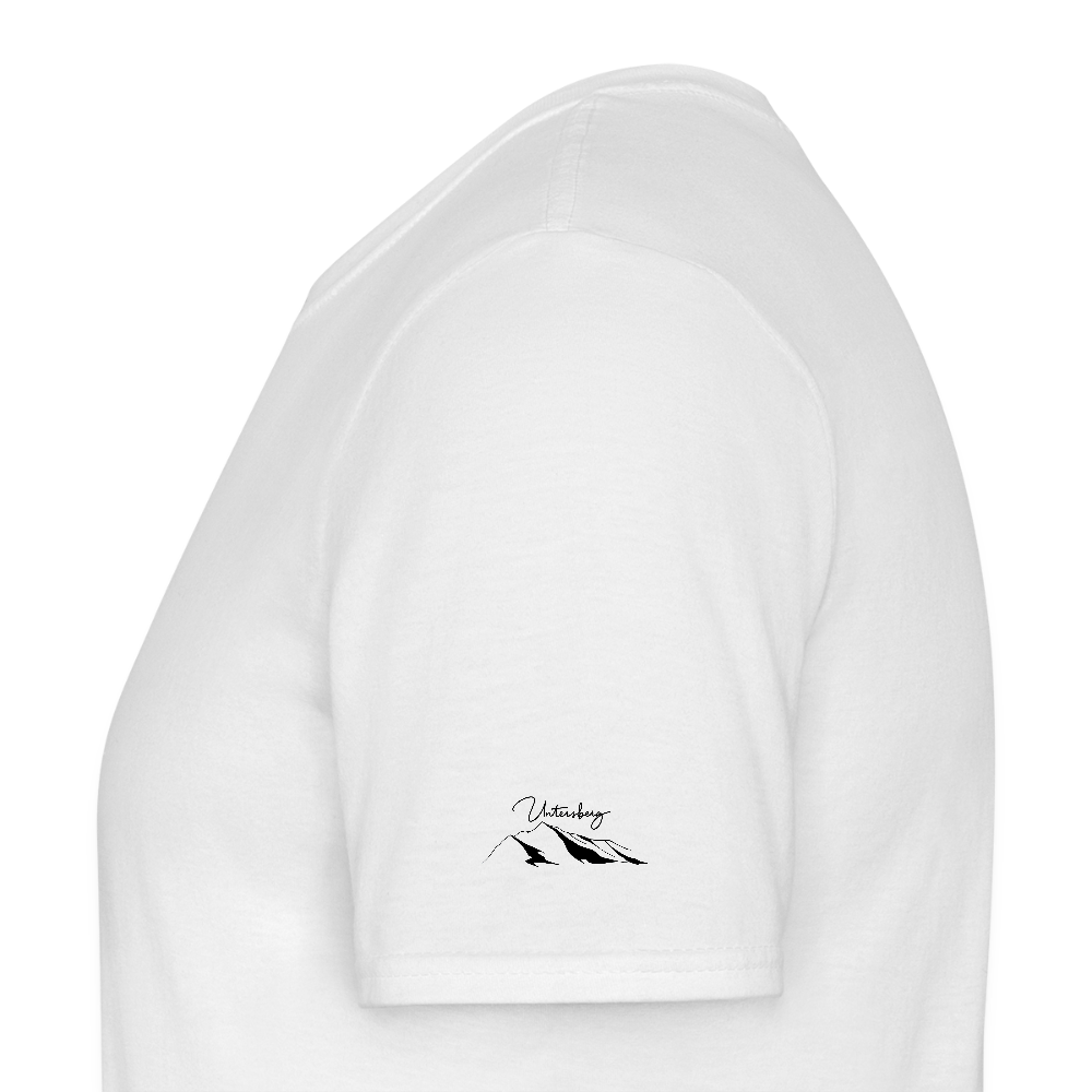 Untersberg Männer Premium T-Shirt vers. Farben 4xDruck Schwarz - Weiß
