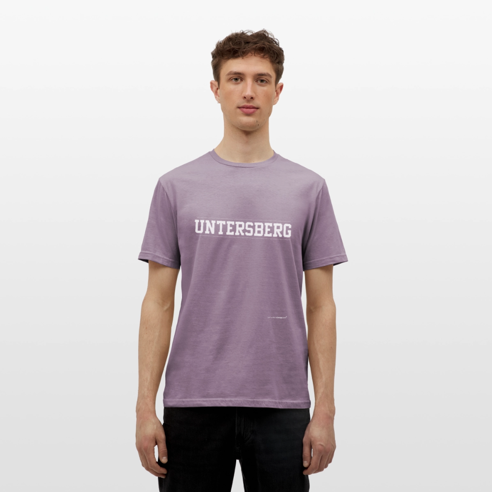 Männer Untersberg T-Shirt - Lilagrau 