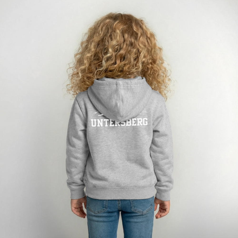 Kinder Untersberg Hoodie - Hellgrau meliert