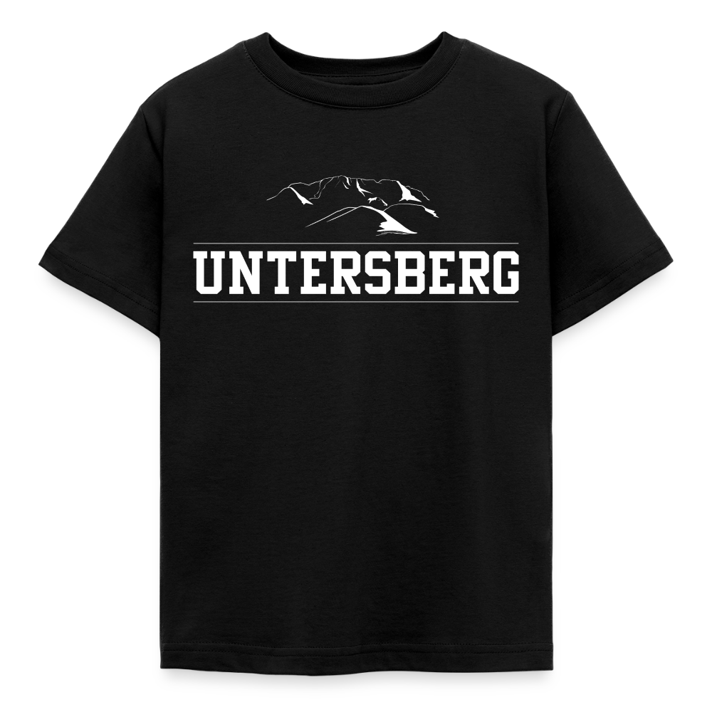 Kinder Untersberg T-Shirt - Schwarz