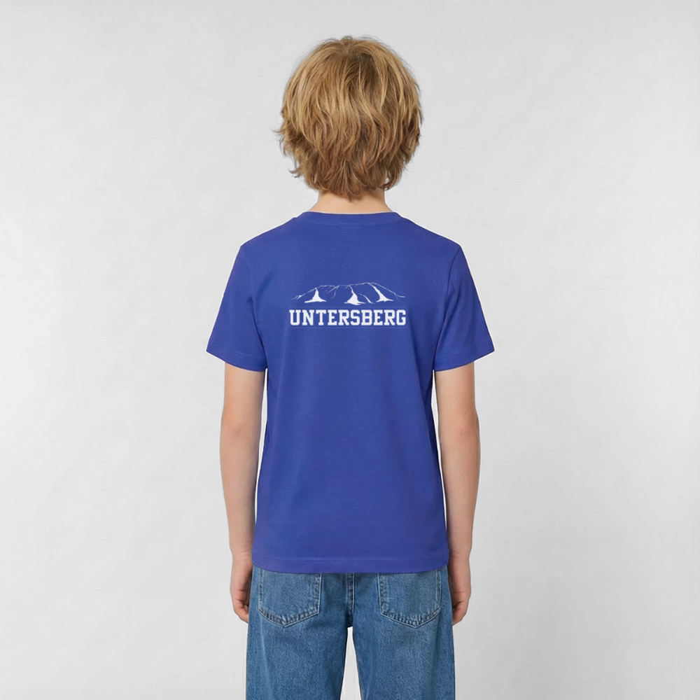 Kinder Untersberg T-Shirt von Russell - Royalblau