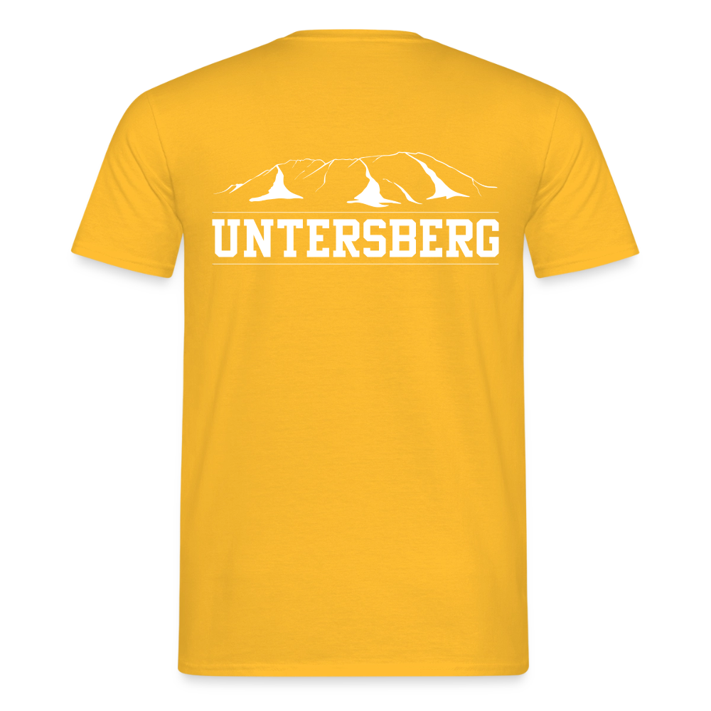 Männer Untersberg T-Shirt - Gelb