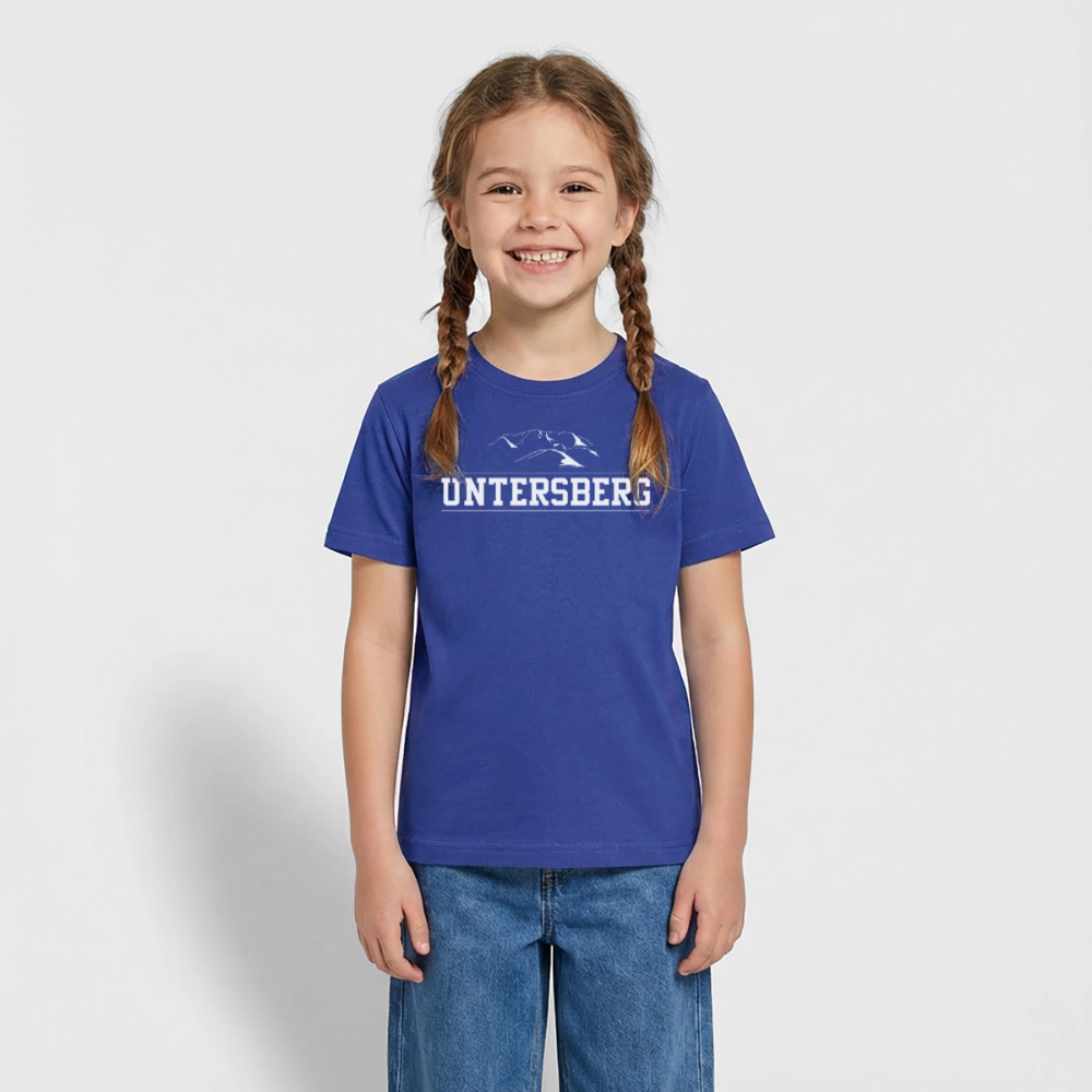 Kinder Untersberg T-Shirt von Russell - Royalblau