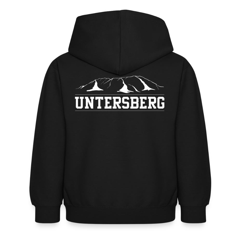Kinder Untersberg Hoodie - Schwarz
