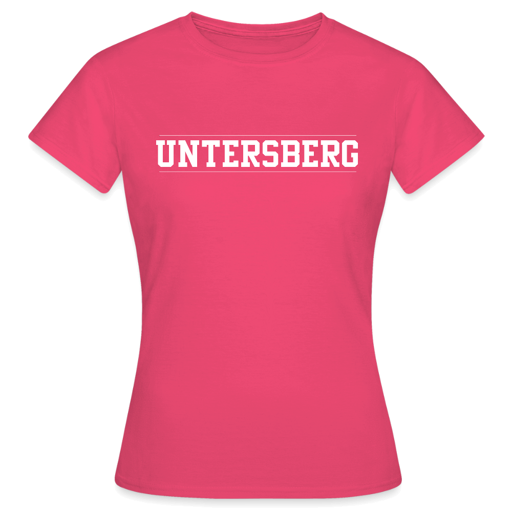 Untersberg Frauen T-Shirt vers. Farben 2xDruck weiß - Azalea