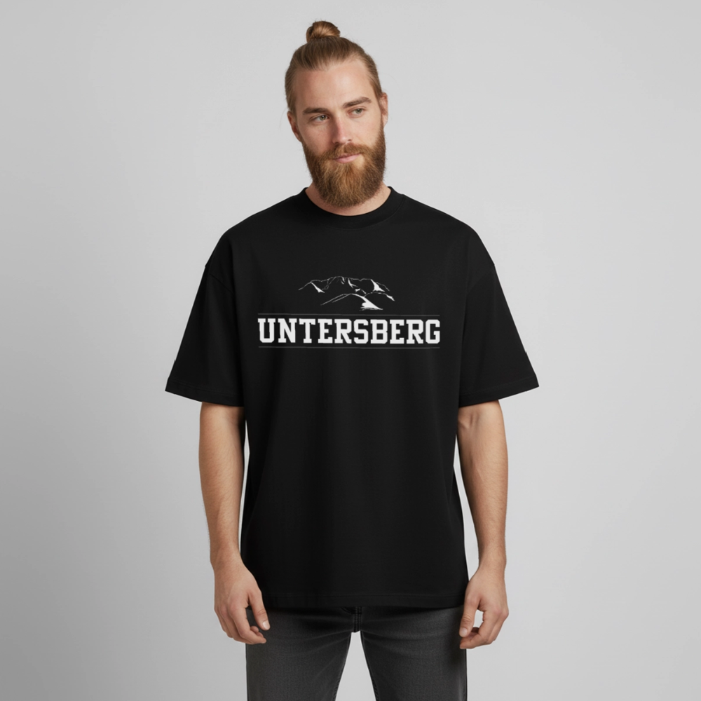 Heavyweight Unisex Boxy T-Shirt von stanley/stella - Schwarz
