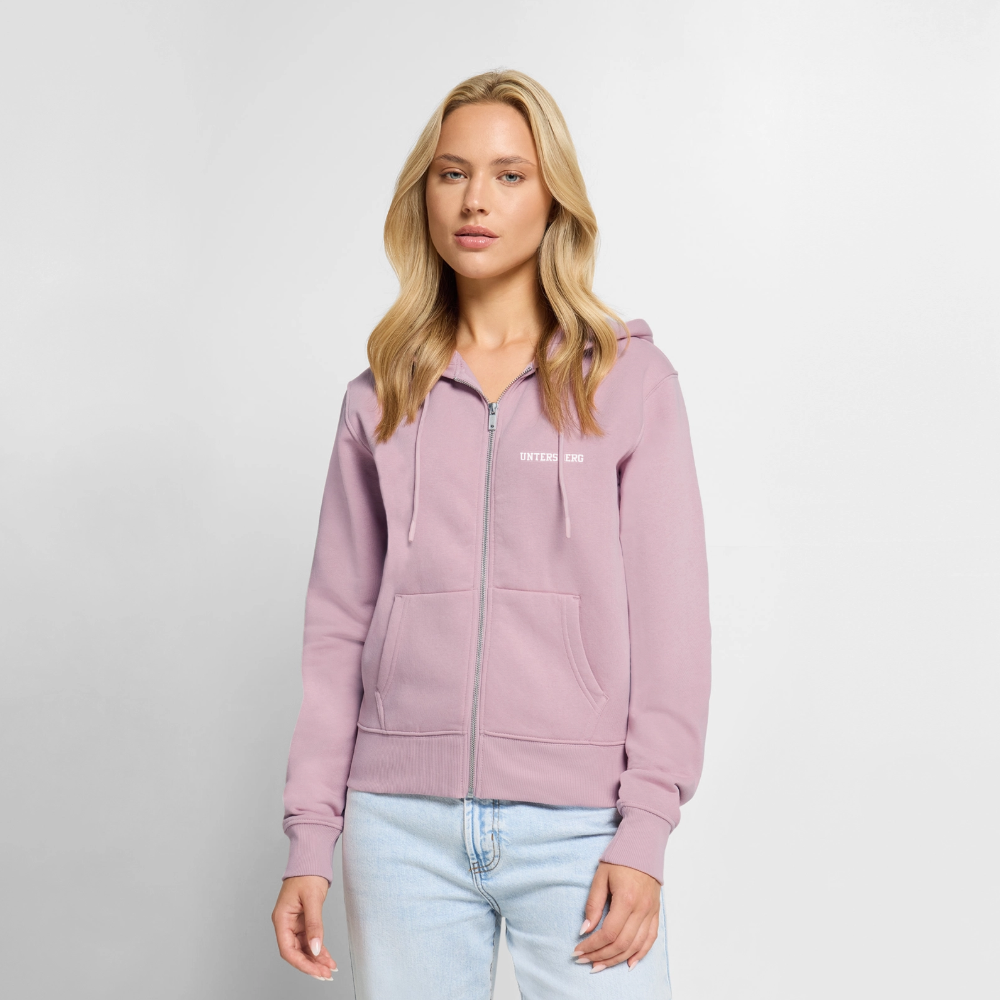 Frauen Premium Kapuzenjacke - Altrosa