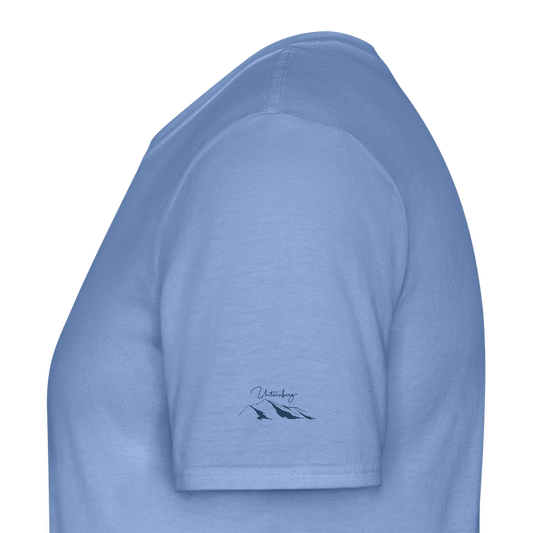 Untersberg  Männer Premium T-Shirt Sky 4xDruck Navy - carolina blue