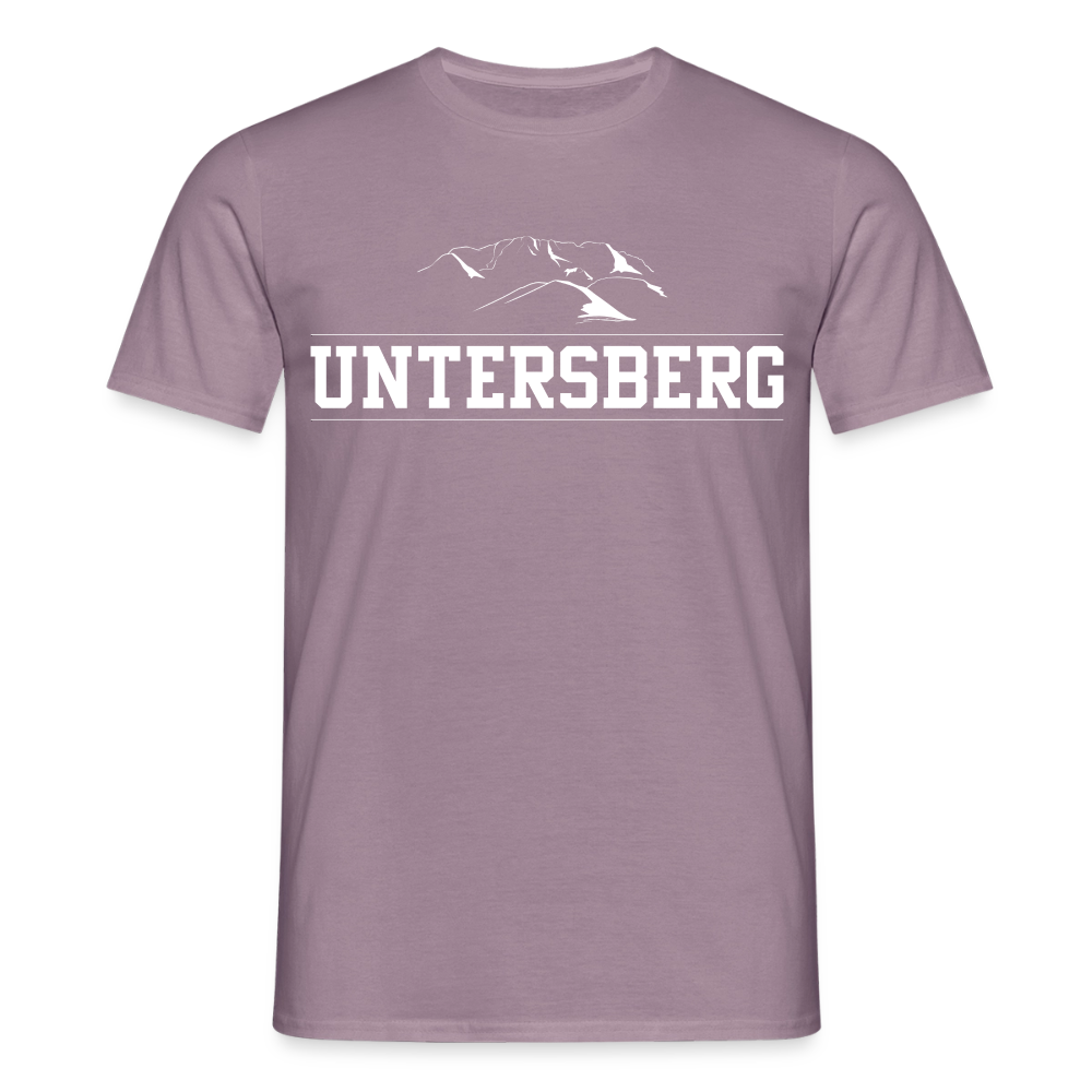 Männer Untersberg T-Shirt - Lilagrau 