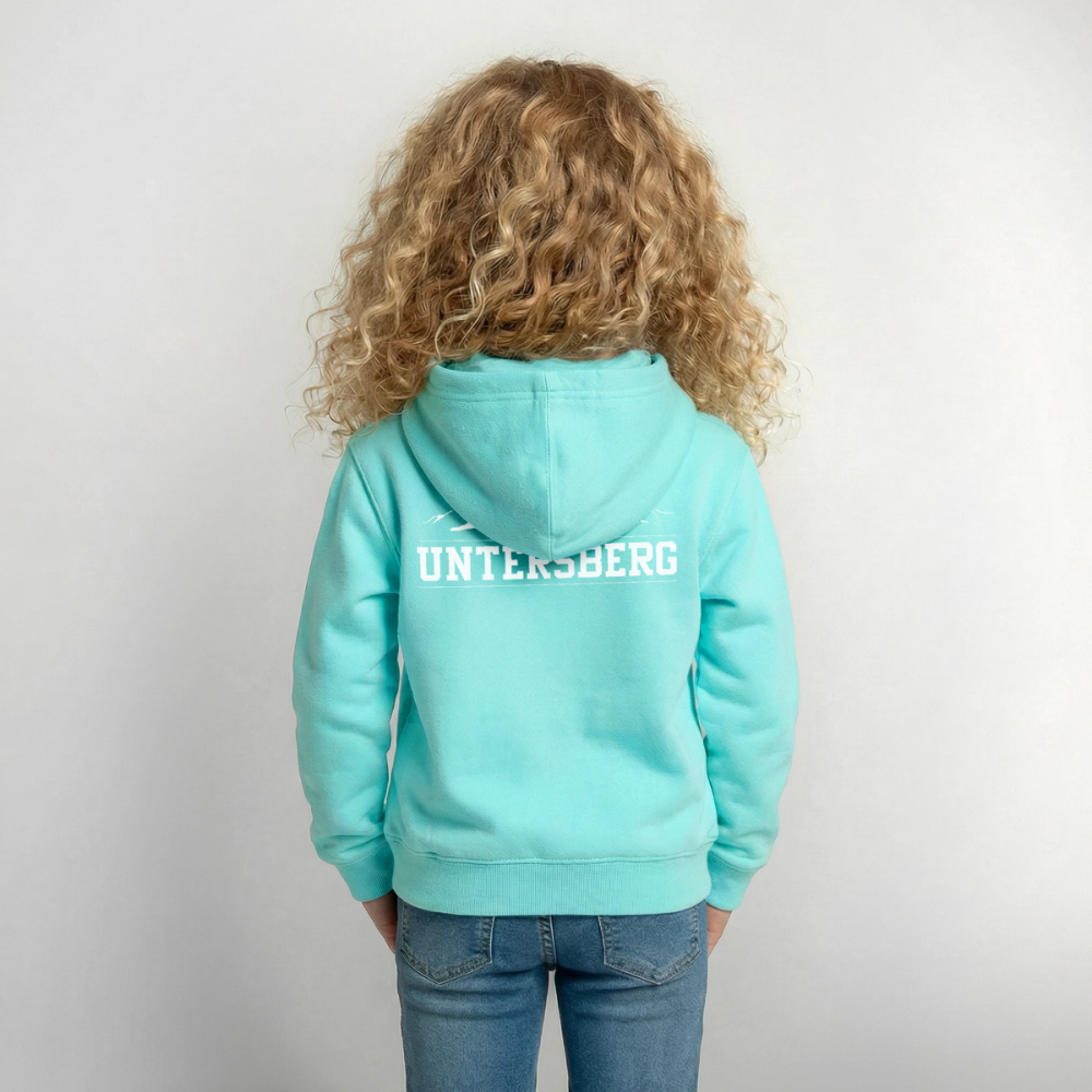 Kinder Untersberg Hoodie - Pfefferminze