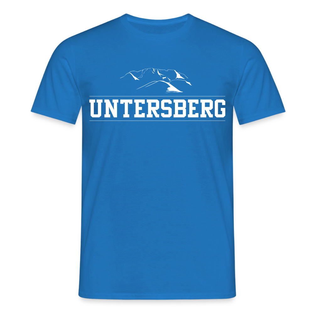 Männer Untersberg T-Shirt - Royalblau