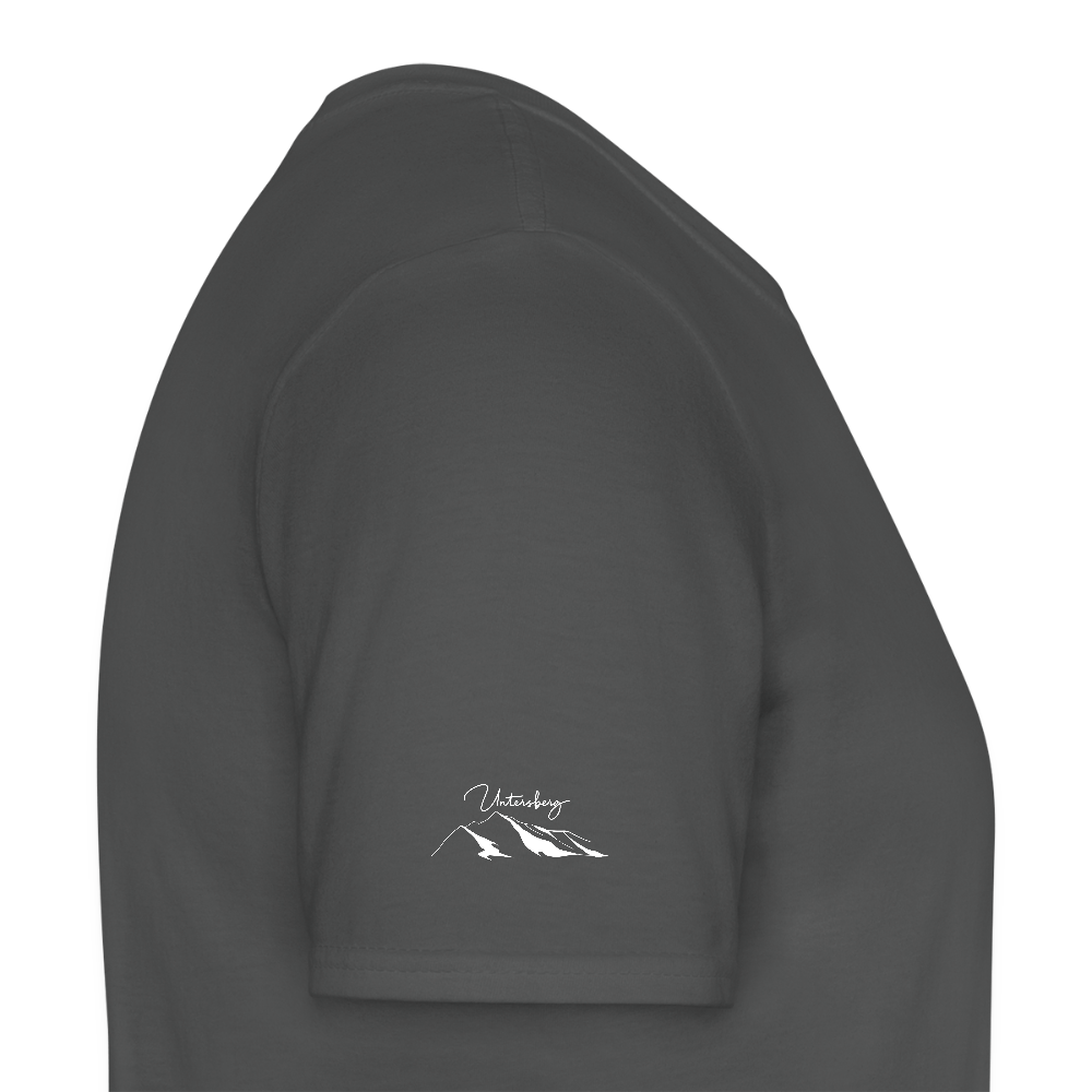 Untersberg Männer Premium T-Shirt vers. Farben 4xDruck Weiss - Anthrazit