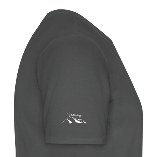 Untersberg Männer Premium T-Shirt vers. Farben 4xDruck Weiss - Anthrazit