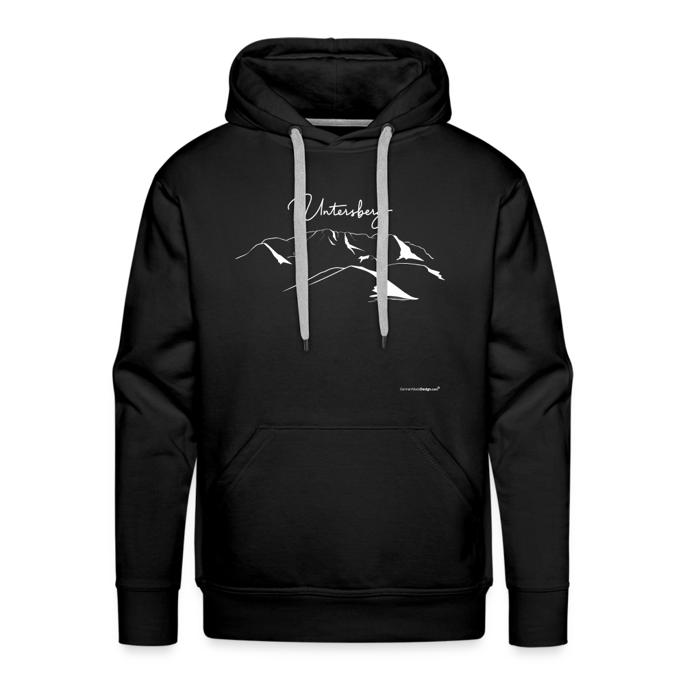 Männer Premium Hoodie - Schwarz