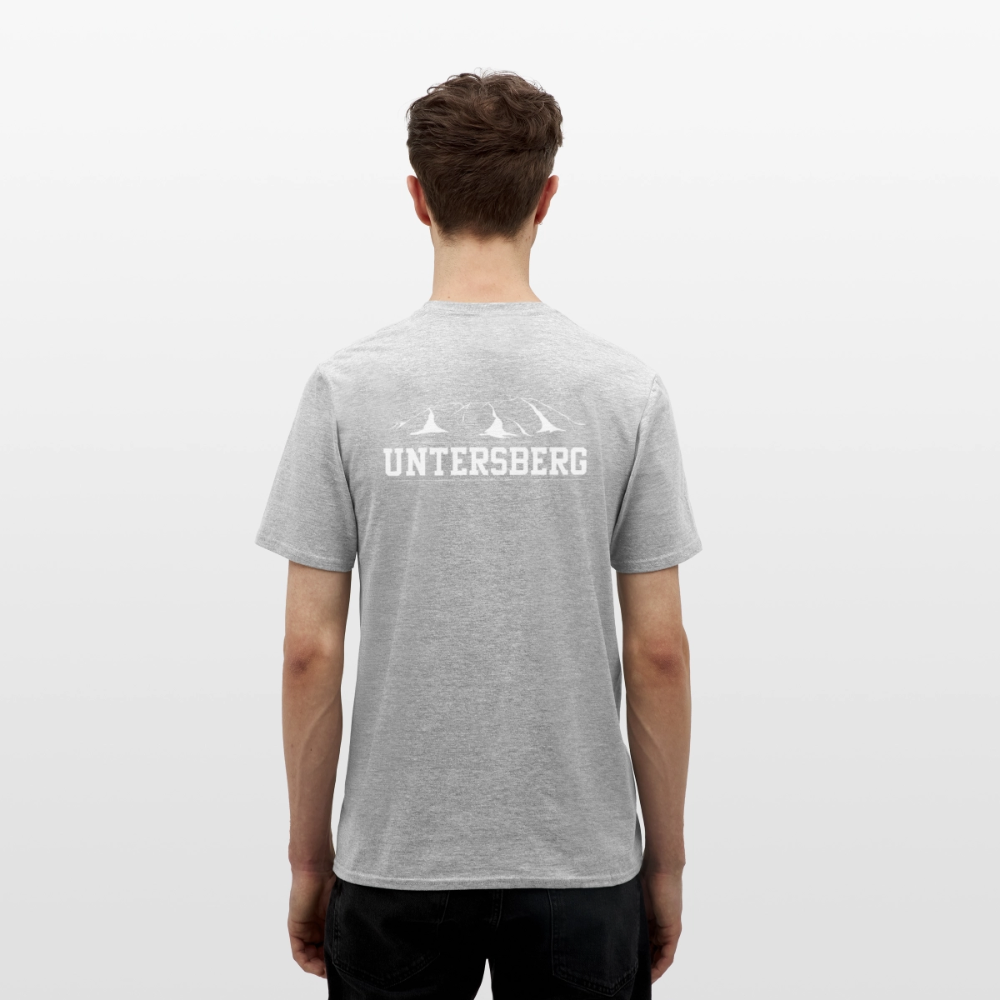Männer Untersberg T-Shirt - Grau meliert