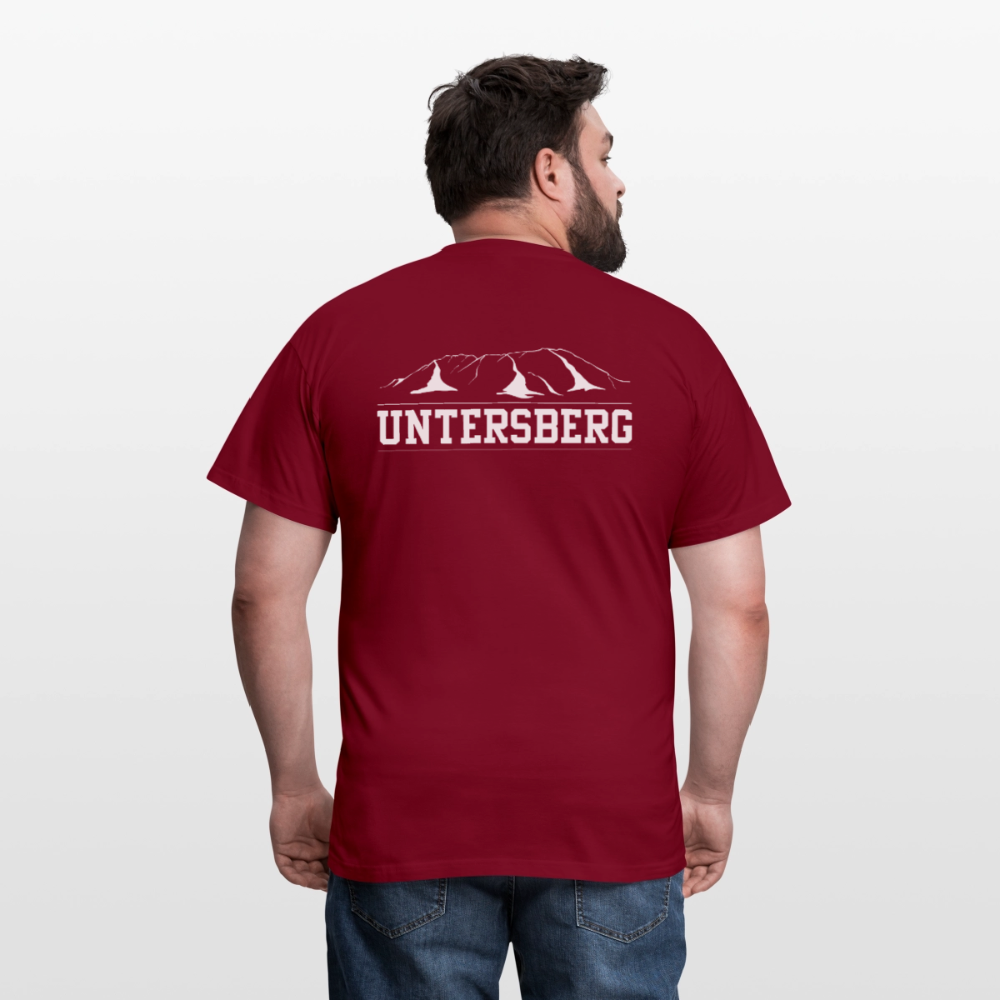 Männer Untersberg T-Shirt - Ziegelrot