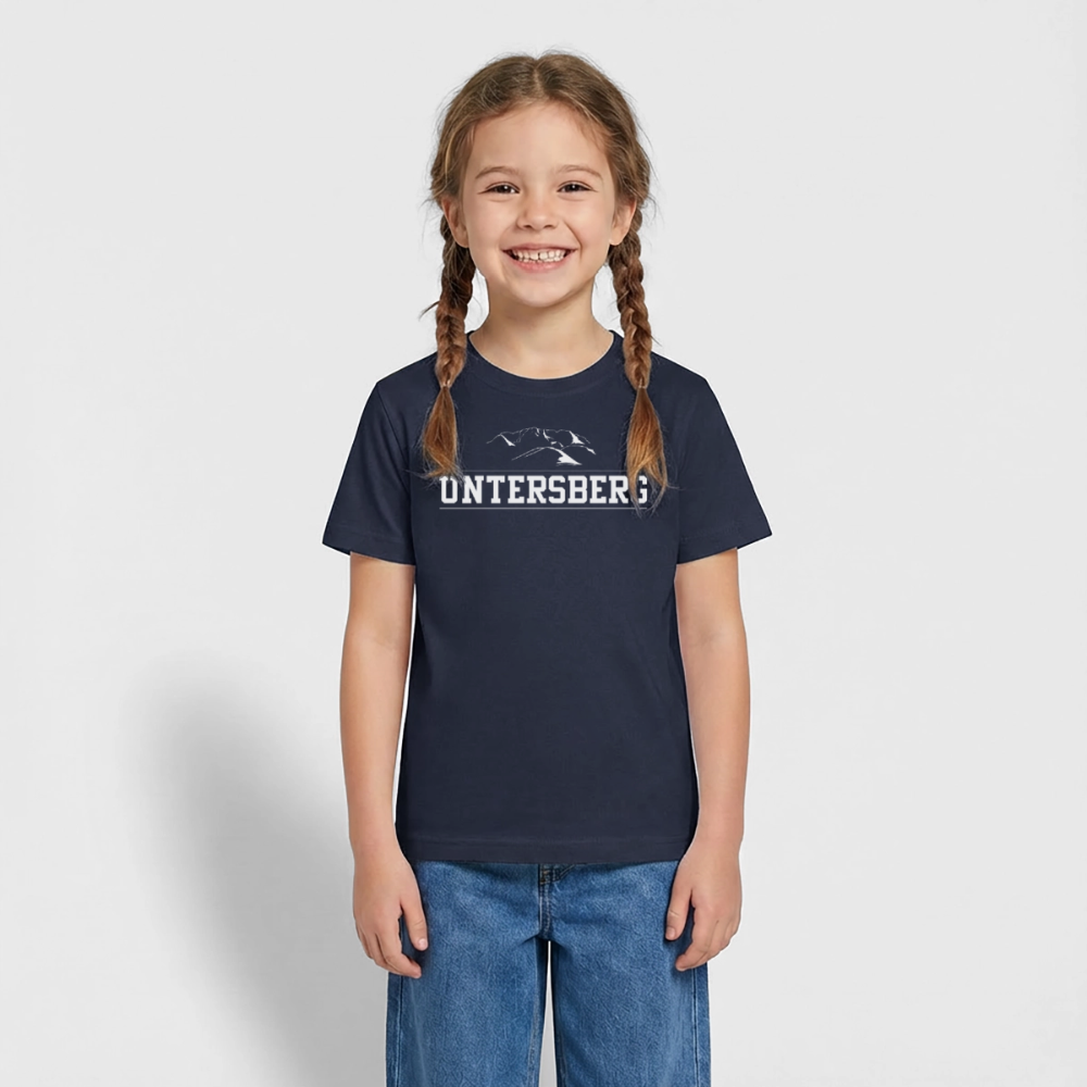 Kinder Untersberg T-Shirt von Russell - Navy