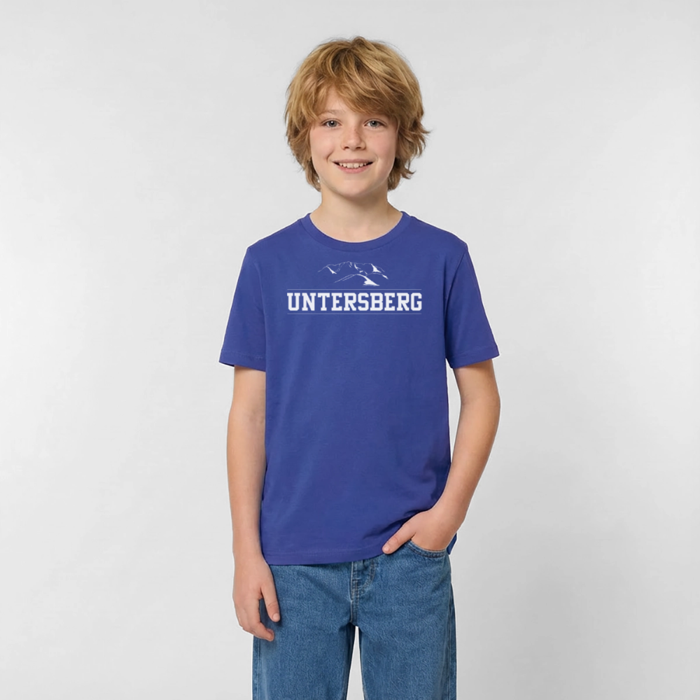Kinder Untersberg T-Shirt von Russell - Royalblau