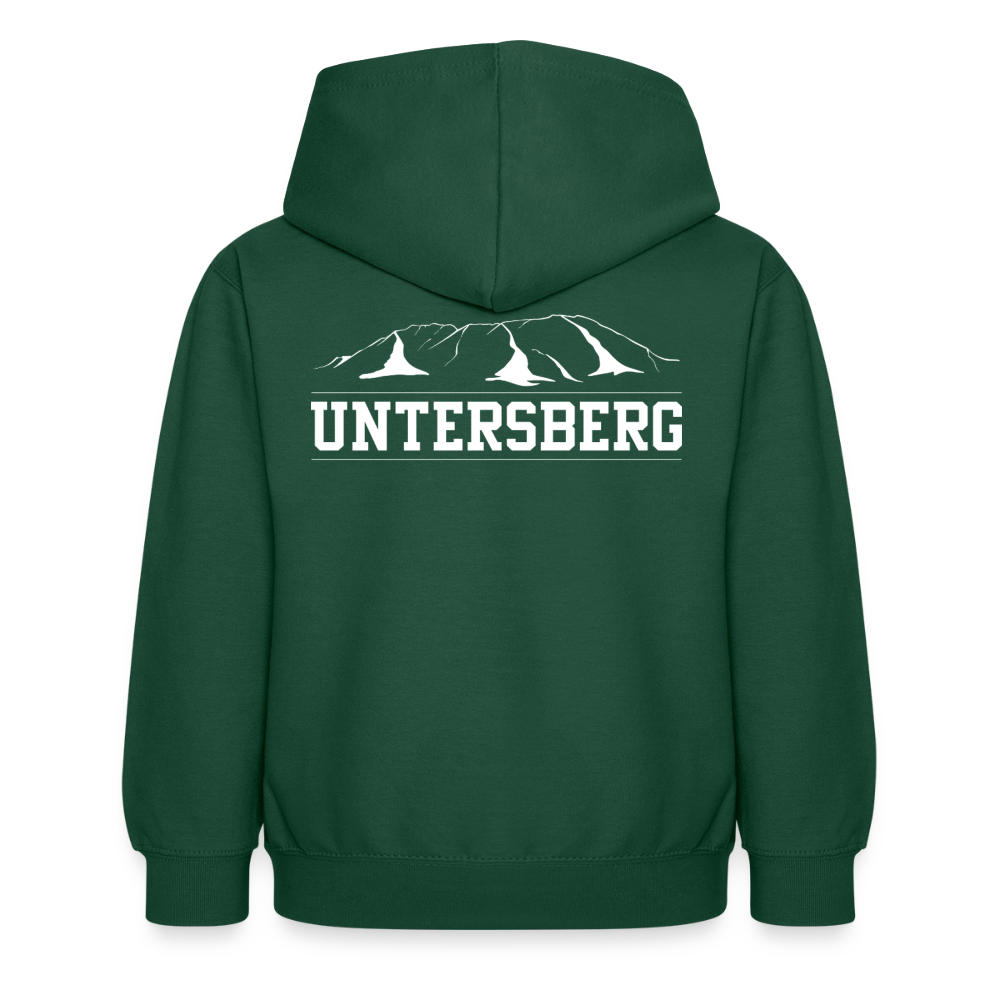 Kinder Untersberg Hoodie - Flaschengrün