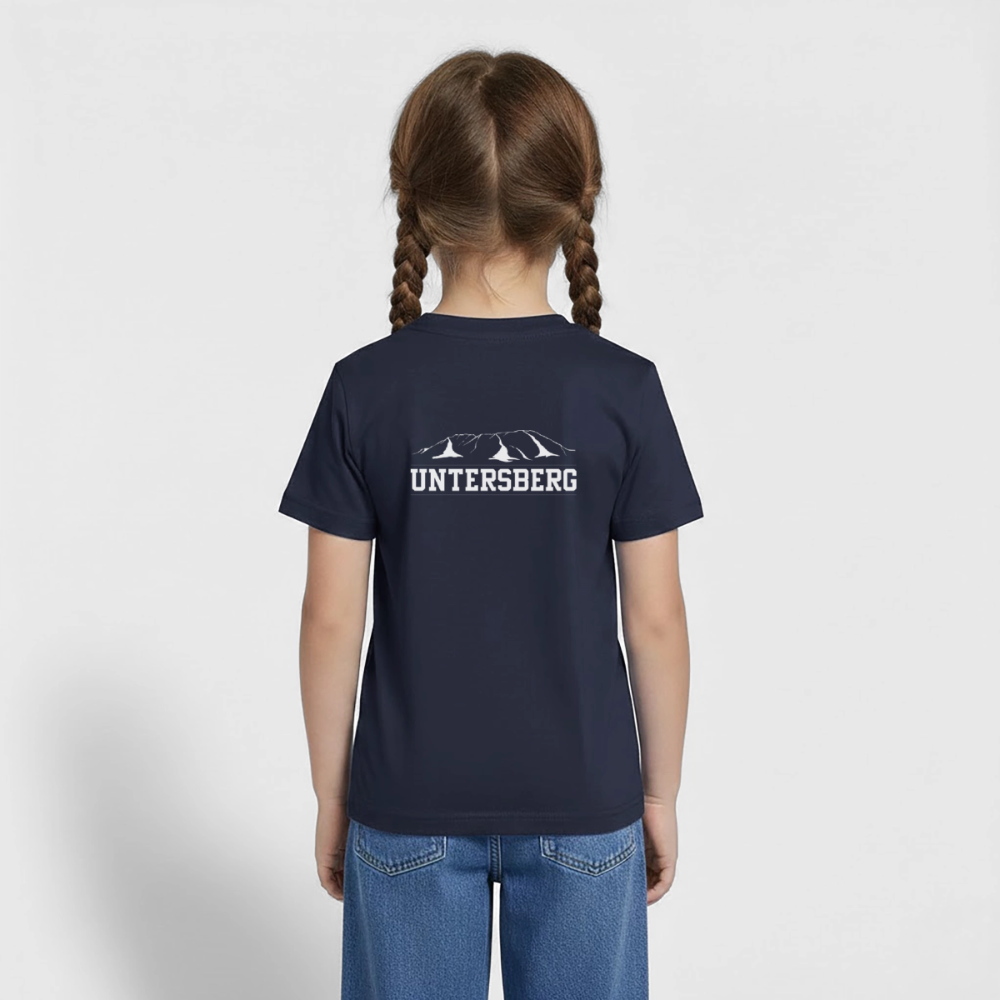 Kinder Untersberg T-Shirt von Russell - Navy