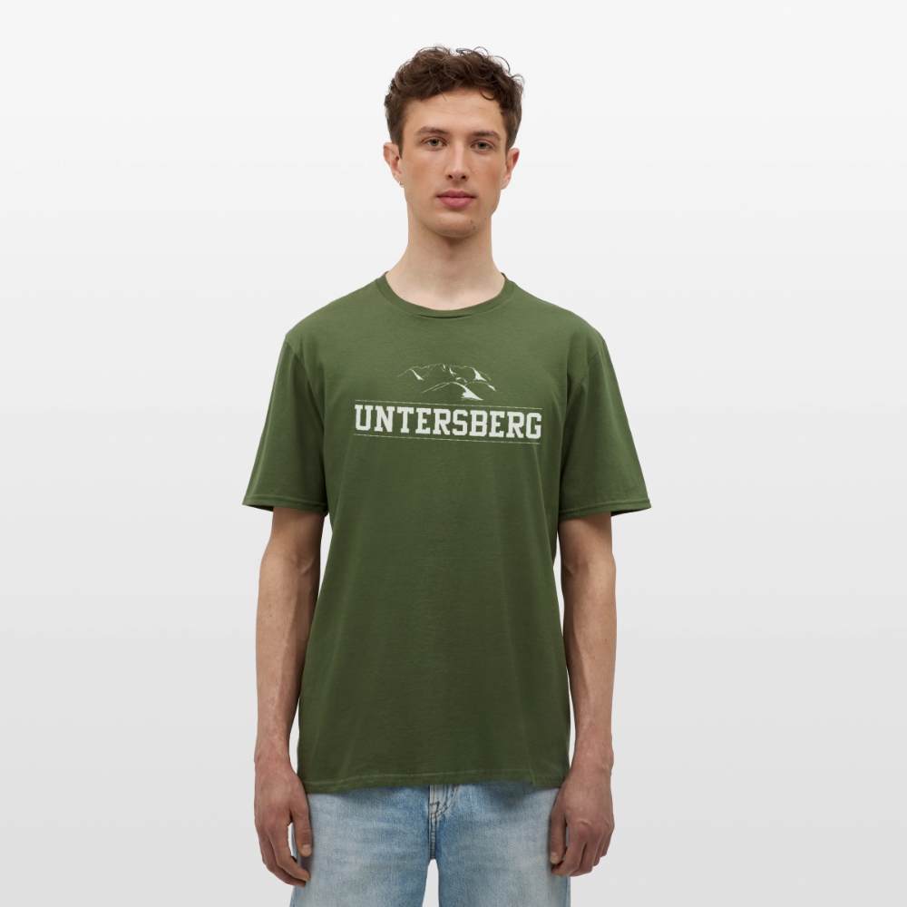 Männer Untersberg T-Shirt - Militärgrün