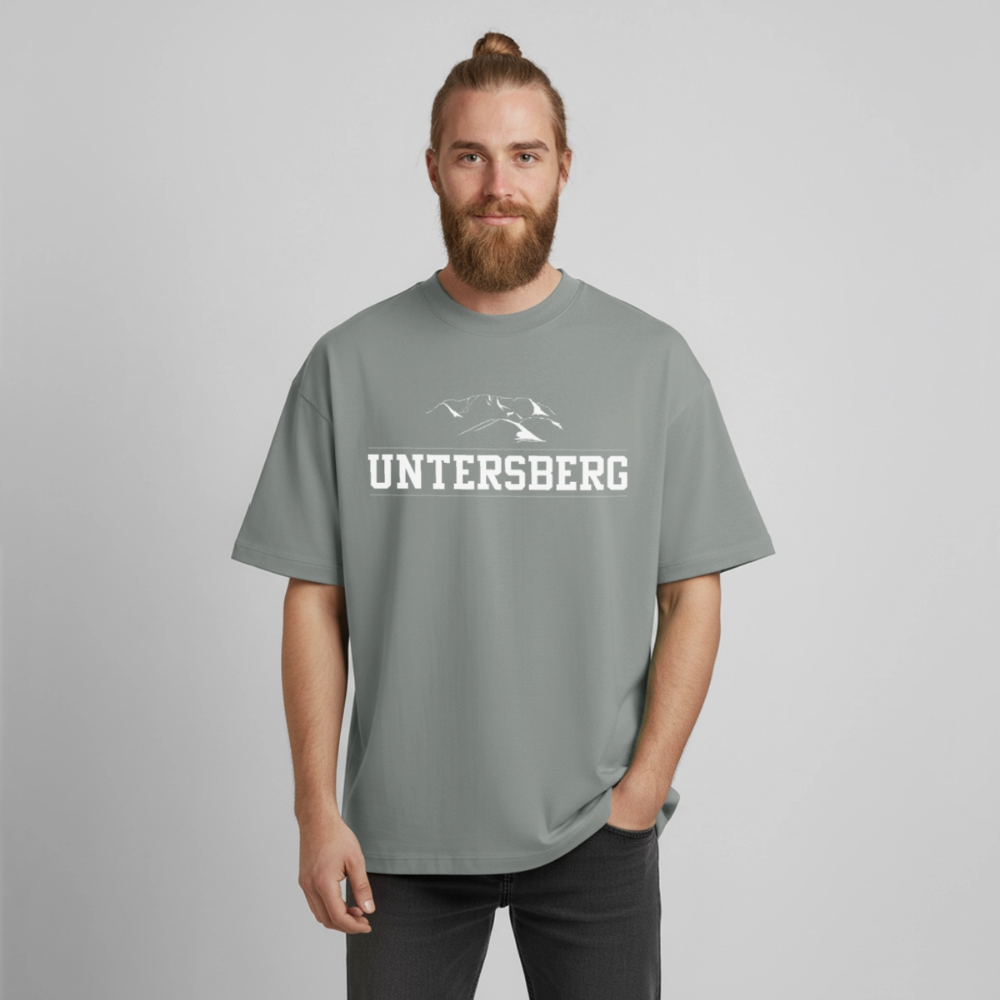Heavyweight Unisex Boxy T-Shirt von stanley/stella - Nebelgrau