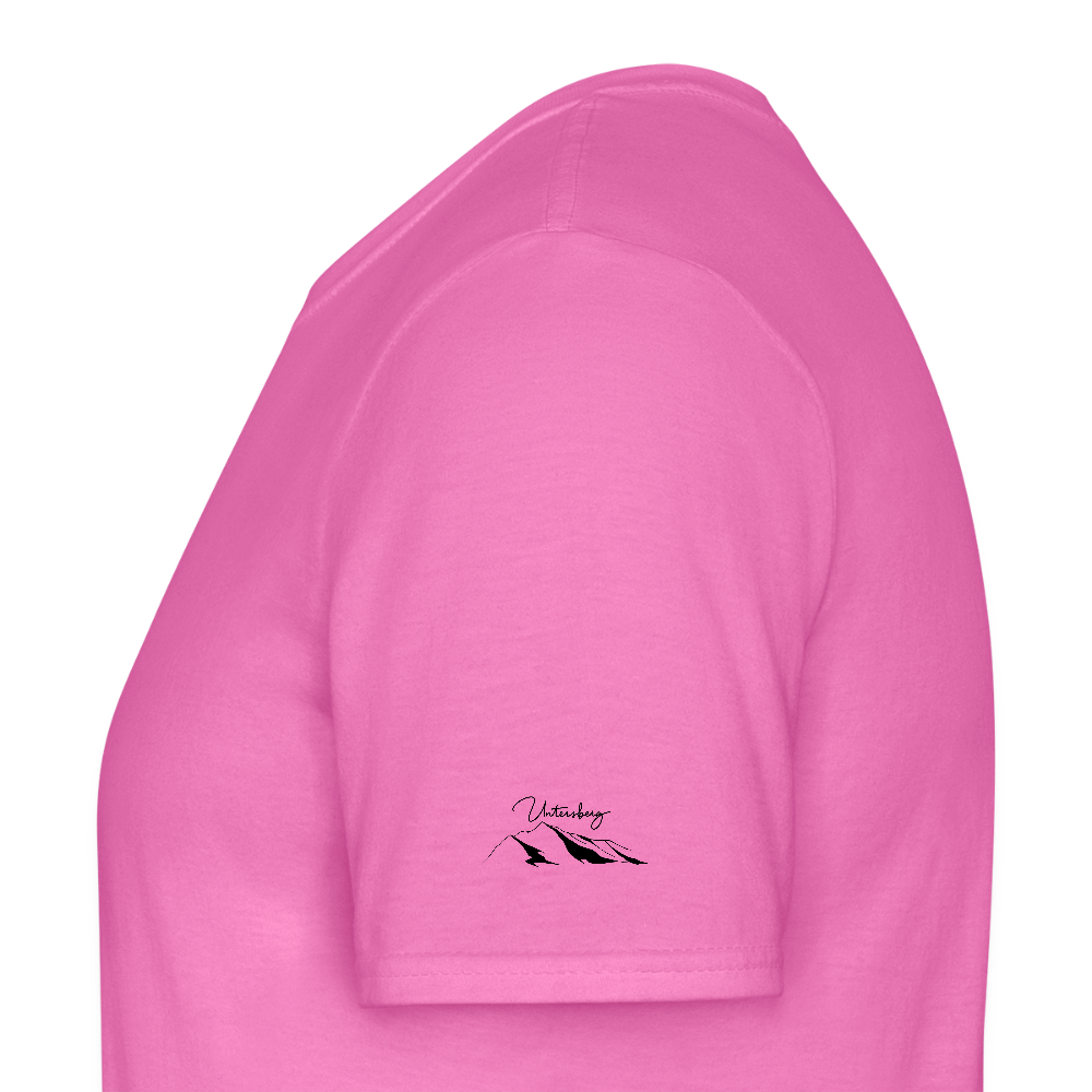 Untersberg Männer Premium T-Shirt vers. Farben 4xDruck Schwarz - Pink