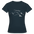 Untersberg Frauen Premium T-Shirt Navy 4xDruck Silber - Navy